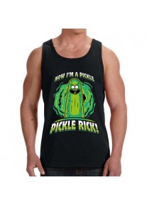 Мъжки потник RICK and MORTY - NOW I'M A PICKLE RICK